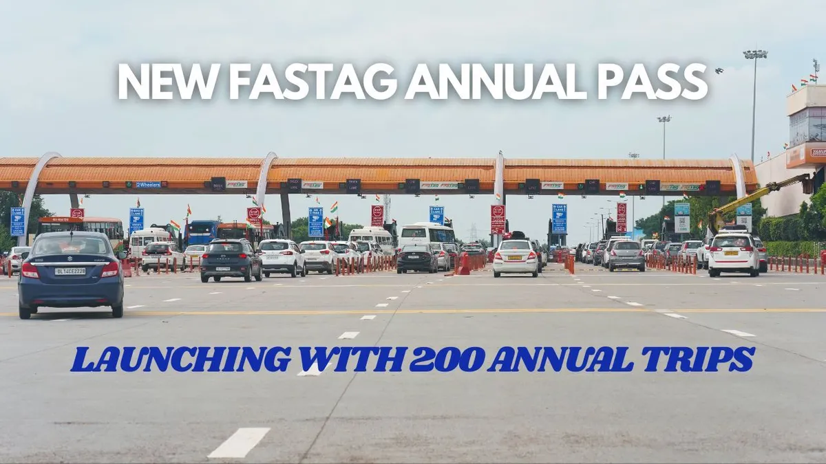 FASTag Annual Pass: Get 200 Free Trips for Just a Few Rupees – Know How to Apply
